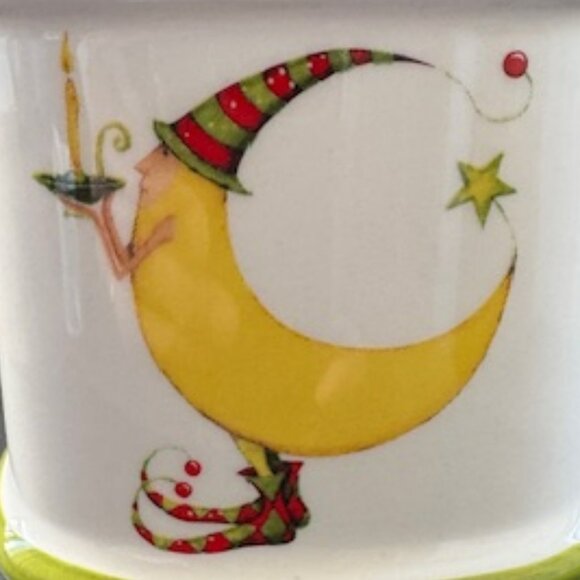 Holiday Cream & Sugar Set from France - New Never Used - HTF - Picture 7 of 12